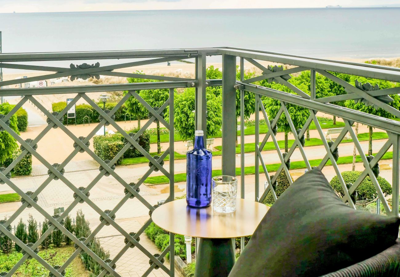 Apartment in Heringsdorf - Villa Seeblick - Suite Pleine Mer mit Balkon